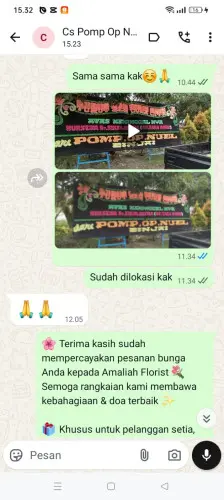 Testimonial Papan Bunga kadupayung